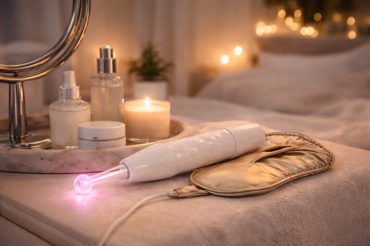 ✨ DermaControl Pro - Alta frecuencia para controlar el acné y estimular el crecimiento capilar desde casa