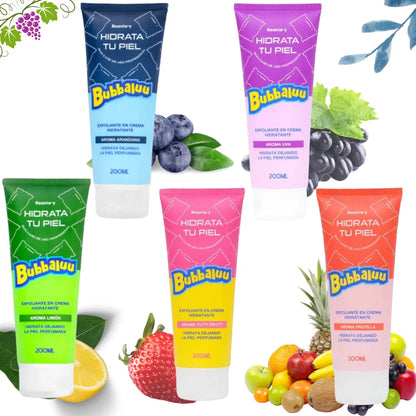 BubbaGlow Scrub – Exfoliación Suave + Hidratación Dulce