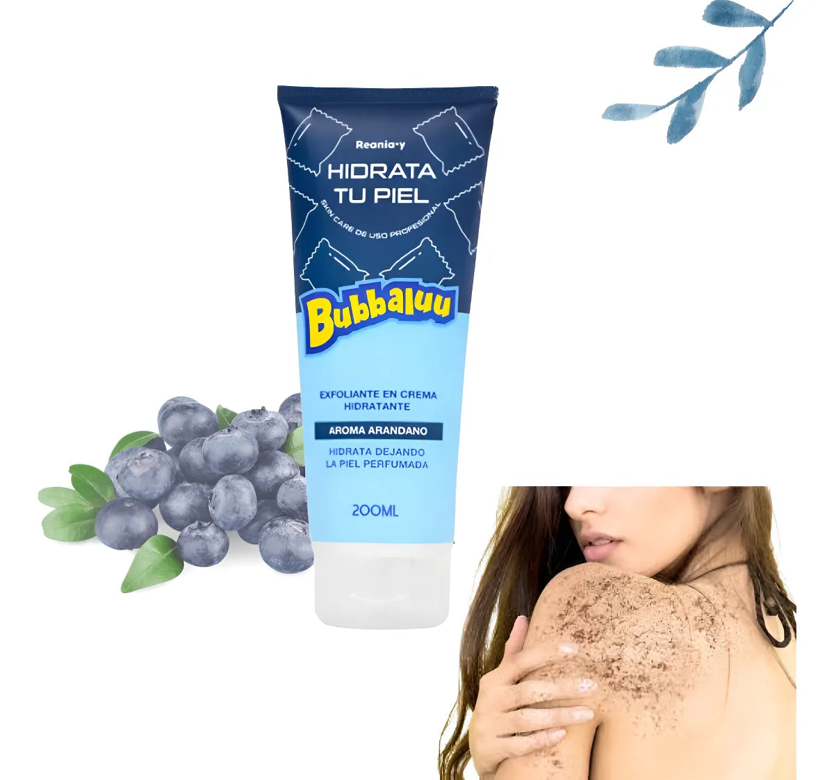 BubbaGlow Scrub – Exfoliación Suave + Hidratación Dulce